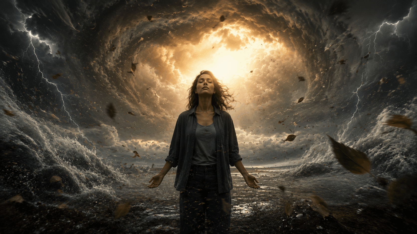 DANCING IN THE EYE OF THE STORM: FINDING INNER PEACE