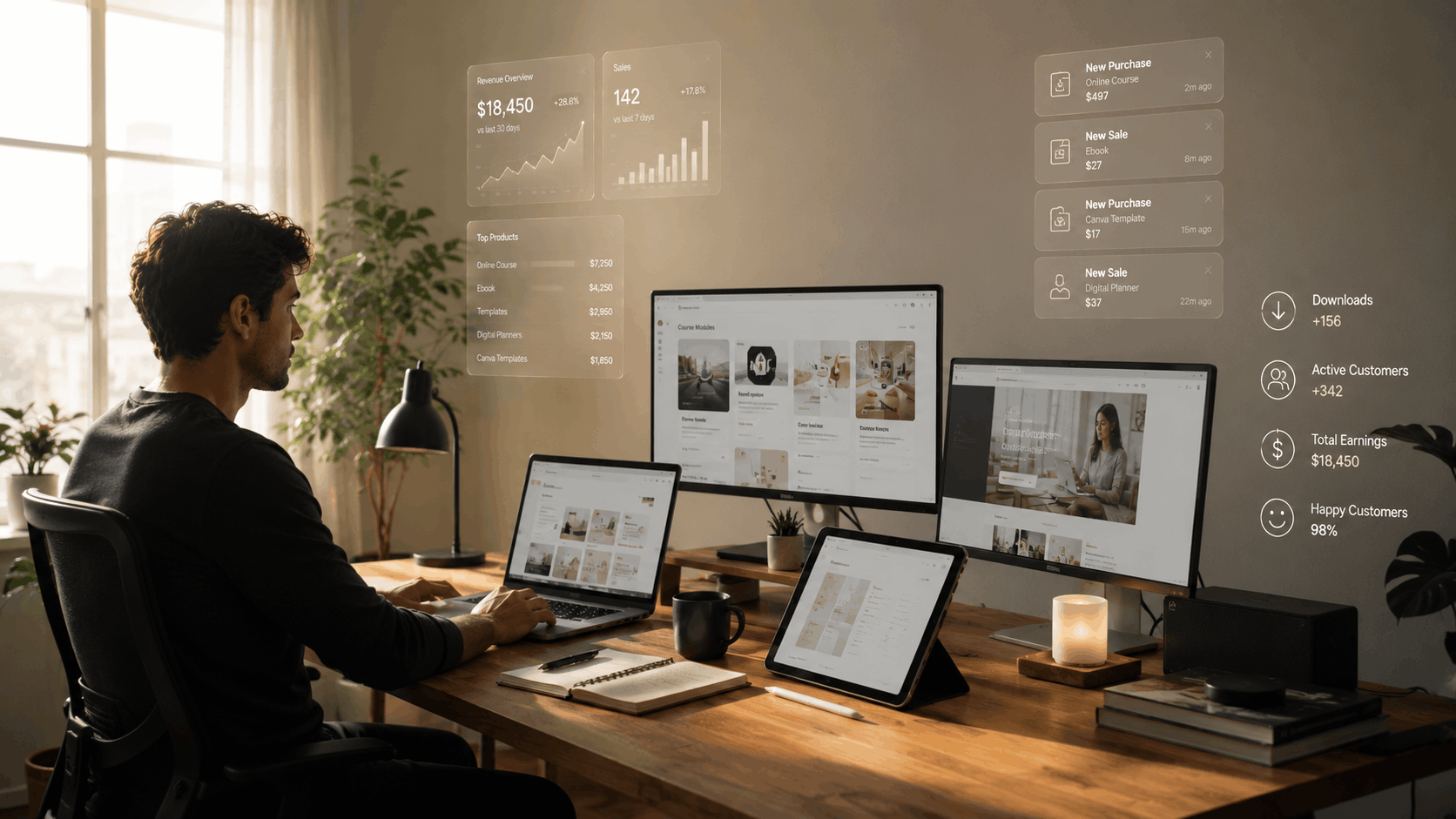 TURNING YOUR SKILLS INTO INCOME: A GUIDE TO CREATING DIGITAL PRODUCTS